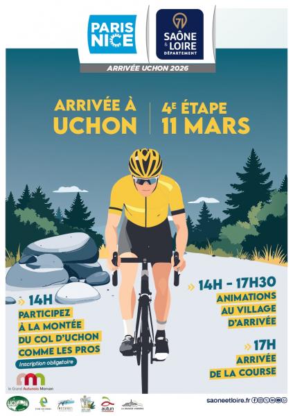 Affiche course paris-Nice 2026
