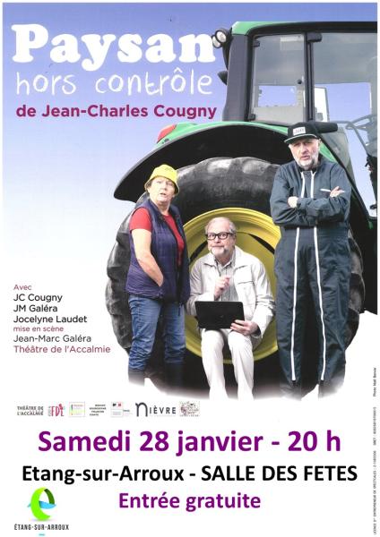 Affiche Théâtre de l'Accalmie 2023