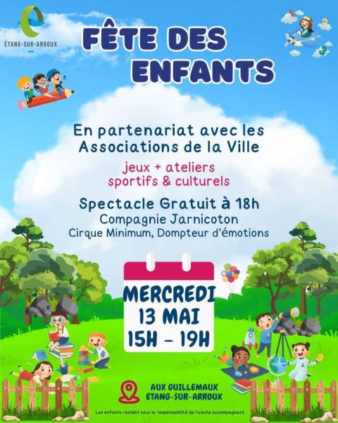 Affiche Fête des enfants 2026