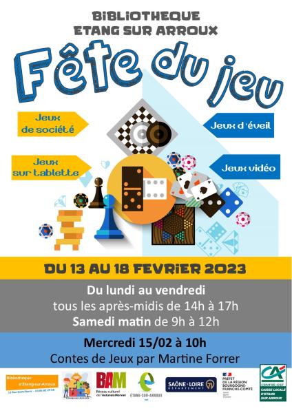 Affiche Fête du Jeu 2023