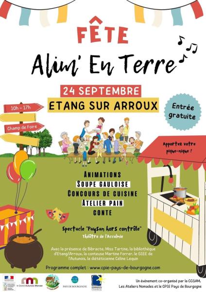 Affiche Fête Alim'en Terre