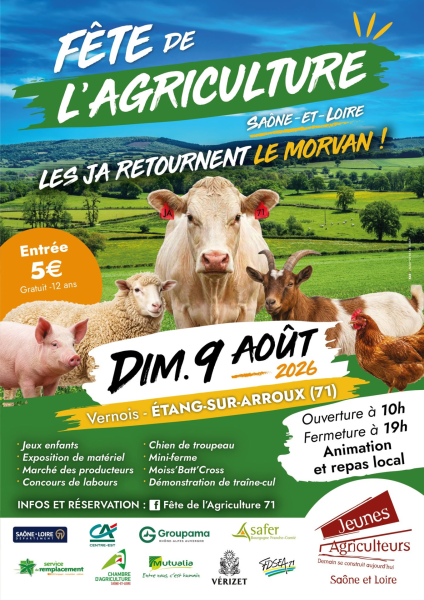 Affiche Fête de l'agriculture 2026