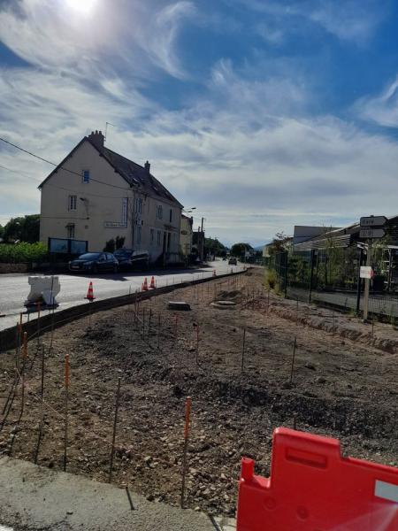 Travaux Rue de la République juillet 2022