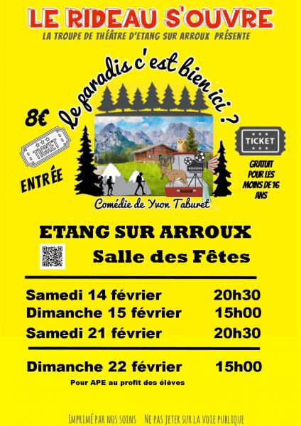 Affiche Théâtre 2026